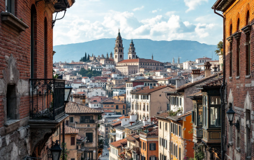 Grafico delle previsioni economiche in Italia