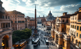 Immagine della Protezione Civile durante un'emergenza a Roma