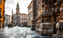 Re Carlo e Camilla durante la visita ufficiale a Roma