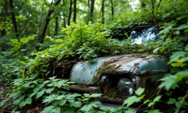 Resti umani scoperti in un'auto a Fosdinovo