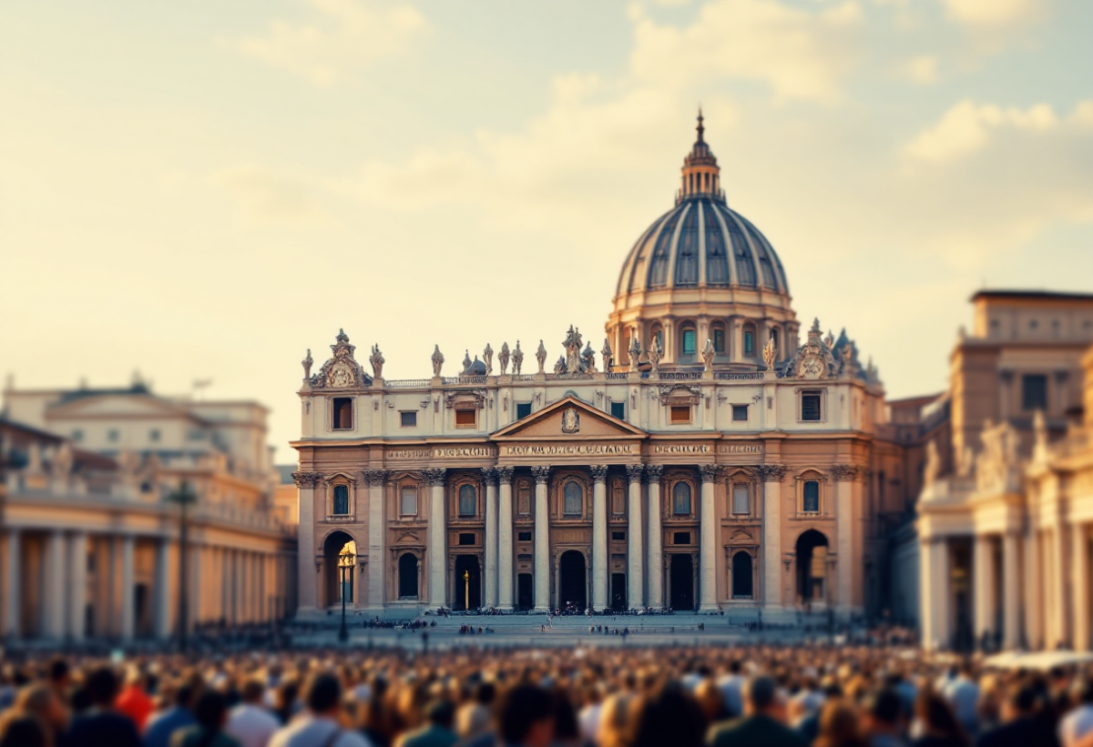 Riapertura della Basilica di San Pietro per l'ultimo saluto a papa Francesco