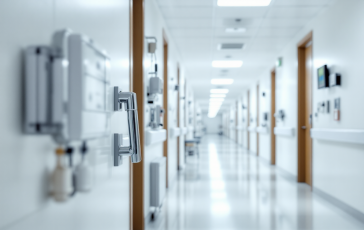 Camera bianca ospedale di Sciacca per pazienti oncologici