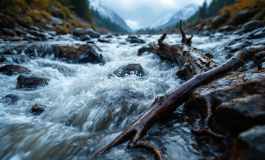 Operazioni di ricerca nel torrente Agno per due dispersi