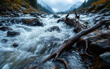 Operazioni di ricerca nel torrente Agno per due dispersi