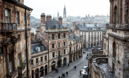 Immagine della ricostruzione a L'Aquila dopo il terremoto