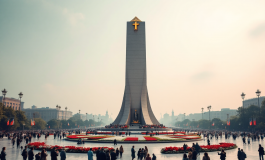 Immagine commemorativa di Papa Francesco