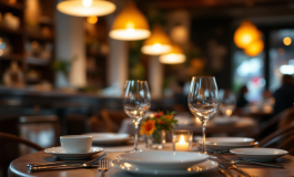 Immagine di un ristorante bolognese con clienti