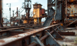 Manifestazione per la salute dei lavoratori dell'acciaio a Taranto