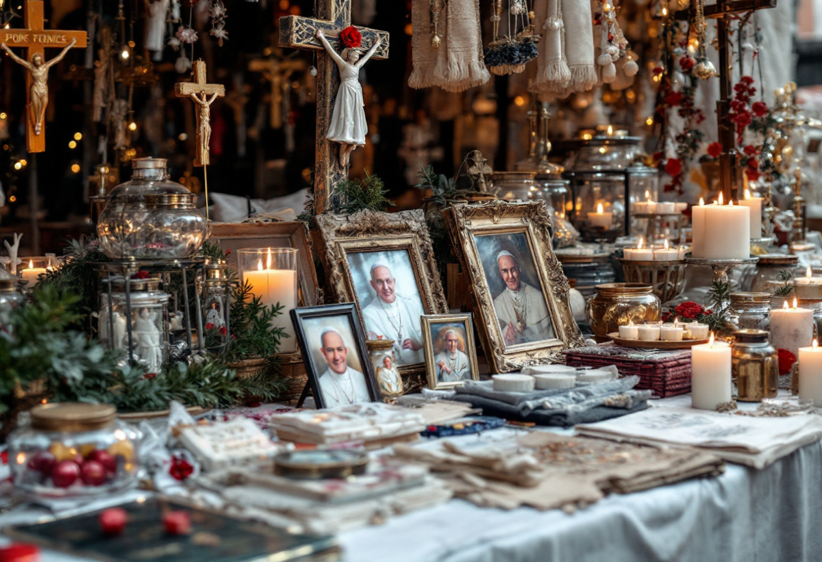 L'impatto della scomparsa di Papa Francesco sul mercato dei ricordi