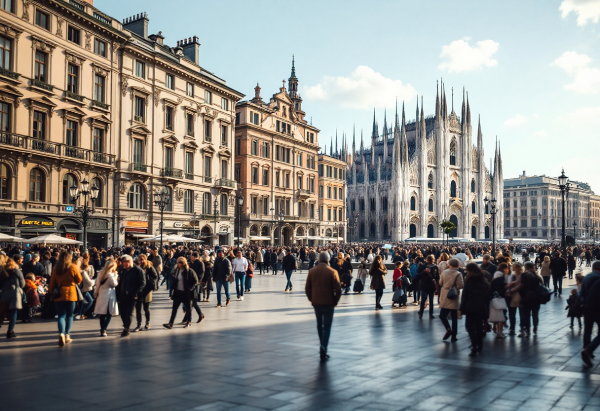Scontri a Milano durante la manifestazione pro Palestina