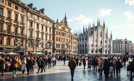 Manifestazione pro Palestina a Milano con scontri