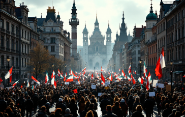 Manifestazioni e tensioni a Roma per decreto sicurezza