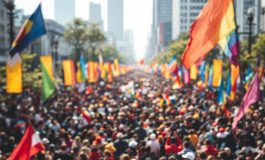 Manifestanti e polizia in conflitto durante il corteo a Milano