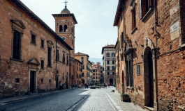 Immagine dello Scoppio del Carro a Firenze durante la festa