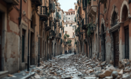 Immagine della scossa sismica ai Campi Flegrei