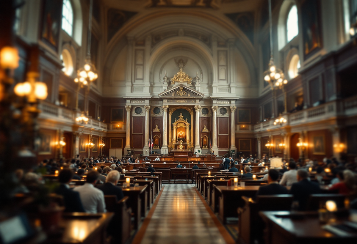 Visita storica dei sovrani britannici alla Camera dei Deputati