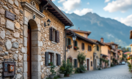 Immagine della scena della sparatoria a Delebio