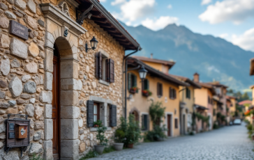 Immagine della scena della sparatoria a Delebio