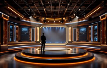 Stefano De Martino durante la conduzione di Stasera Tutto è Possibile