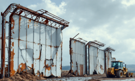 Immagine di un tentativo di rapina in azienda logistica