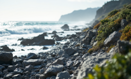 Mappa del mar Jonio con epicentro del terremoto