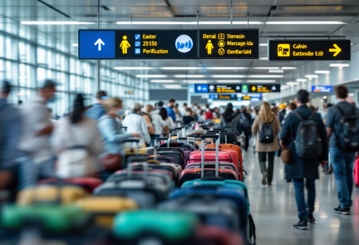 Boom di traffico negli aeroporti calabresi durante Pasqua 2025