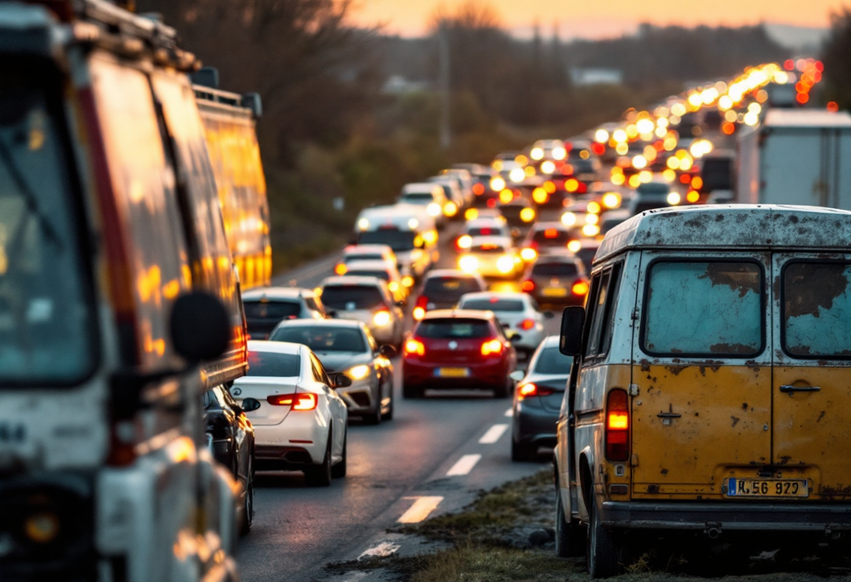 Traffico intenso sull'A12: oltre 10 chilometri di coda verso Genova