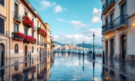 Immagine della tragedia a Castellammare di Stabia