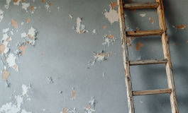 Immagine di un cantiere a Napoli dopo un incidente mortale