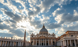 Cerimonia di traslazione della salma del Papa in onore