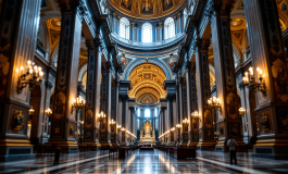 Donald Trump e Melania durante l'incontro con il Papa