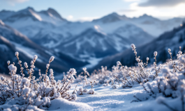 Immagine che illustra il pericolo di valanghe in Piemonte