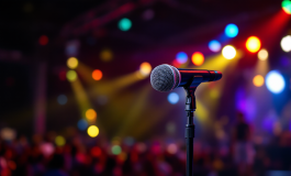 Valeria Marini durante il talent show con concorrenti