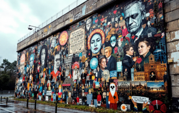 Murales dedicato ai testimoni dell'Olocausto vandalizzato a Milano