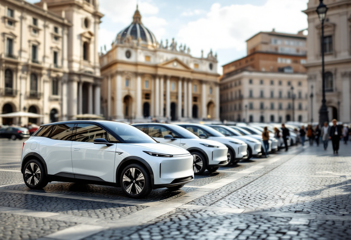 Il Vaticano avanza verso la mobilità sostenibile con veicoli elettrici