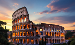 Rappresentazione della Via Crucis al Colosseo di Roma