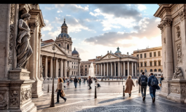 Re Carlo III e regina Camilla durante la visita in Italia