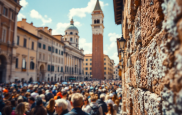 Incontro ufficiale durante una visita di Stato in Italia