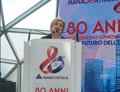 Calderone a Manageritalia: "80 anni per benessere comune"