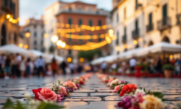 Bersaglieri in parata durante il raduno a Marsala