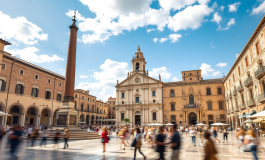 Bersaglieri in parata durante il raduno a Marsala