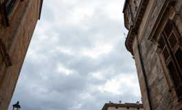 Giancarlo Cito, ex sindaco di Taranto, in un evento pubblico