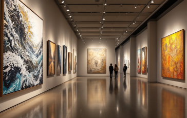 Immagine di un'aggressione durante una mostra a Roma