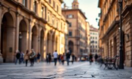 Immagine dell'aggressione con forbici a Bologna