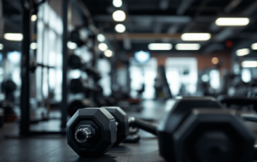 Il Papa durante una sessione di allenamento con un trainer