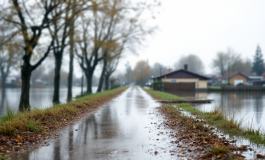 Interventi di soccorso durante l'alluvione a Forlì Cesena