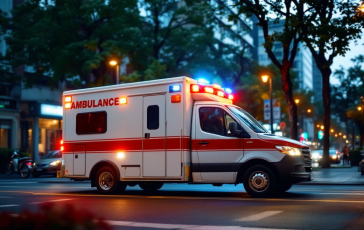 Volontario di ambulanza senza patente a Sassari