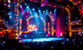 Immagine di Amici 24 con i concorrenti e il pubblico