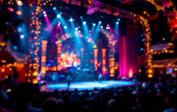 Immagine di Amici 24 con i concorrenti e il pubblico