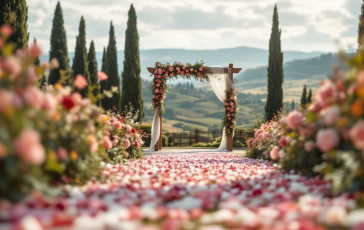 Andrea Cerioli e Arianna Cirrincione durante le nozze